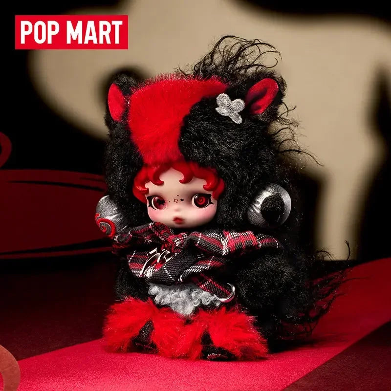 POP MART Have A Good Run Series Vinyl Plush Pendant Mystery Box Genuine Blind Box Guess Toys Bag Ornament Figurines  Gift Girl