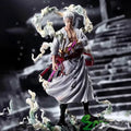 One Piece Gk Nika Form Solon Rhonoya Zoro Swordsman Model Ornament Box Set Handmade Desktop Collection Ornaments Gifts For Boys