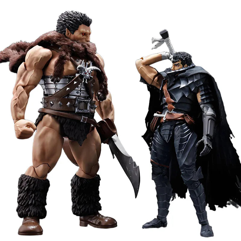 Bandai Original S.H.Figuarts BERSERK Anime Figure Nosferatu Zodd&BERSERK GUTS BERSERKER ARMOR 200mm&160mm Action Toys for Boys