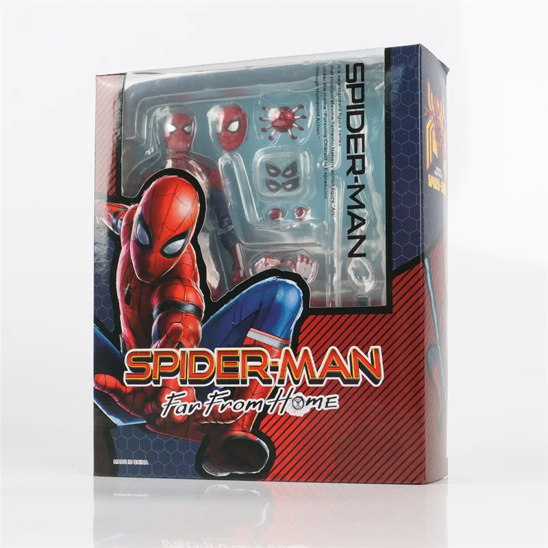 SHFiguarts Spider Man Figuarts PS4 Game Version SHF Peter Parker Simple style Heroic action Action Figure Model Toys Gift