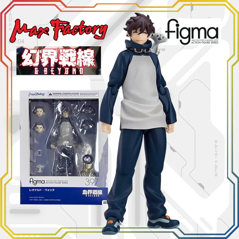 [in Stock]Max Factory Figma #379 Klaus V. Reinherz Blood Blockade Battlefront & Beyond Action Figure Collectible Model Toy