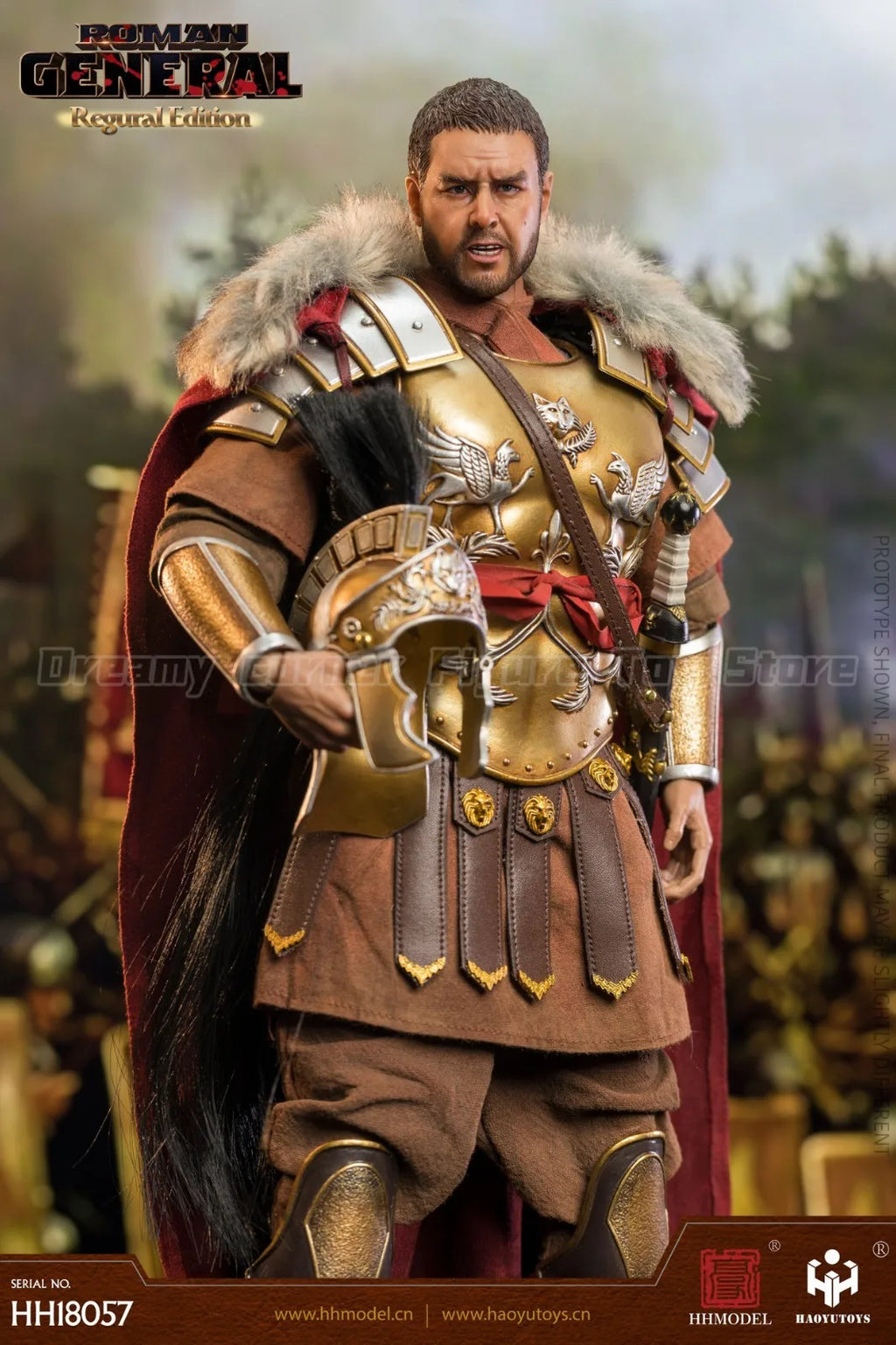 【In Stock】HHMODEL HAOYUTOYS HH18057 Imperial Legion General Gold Edition 1/6 Action Figure Model