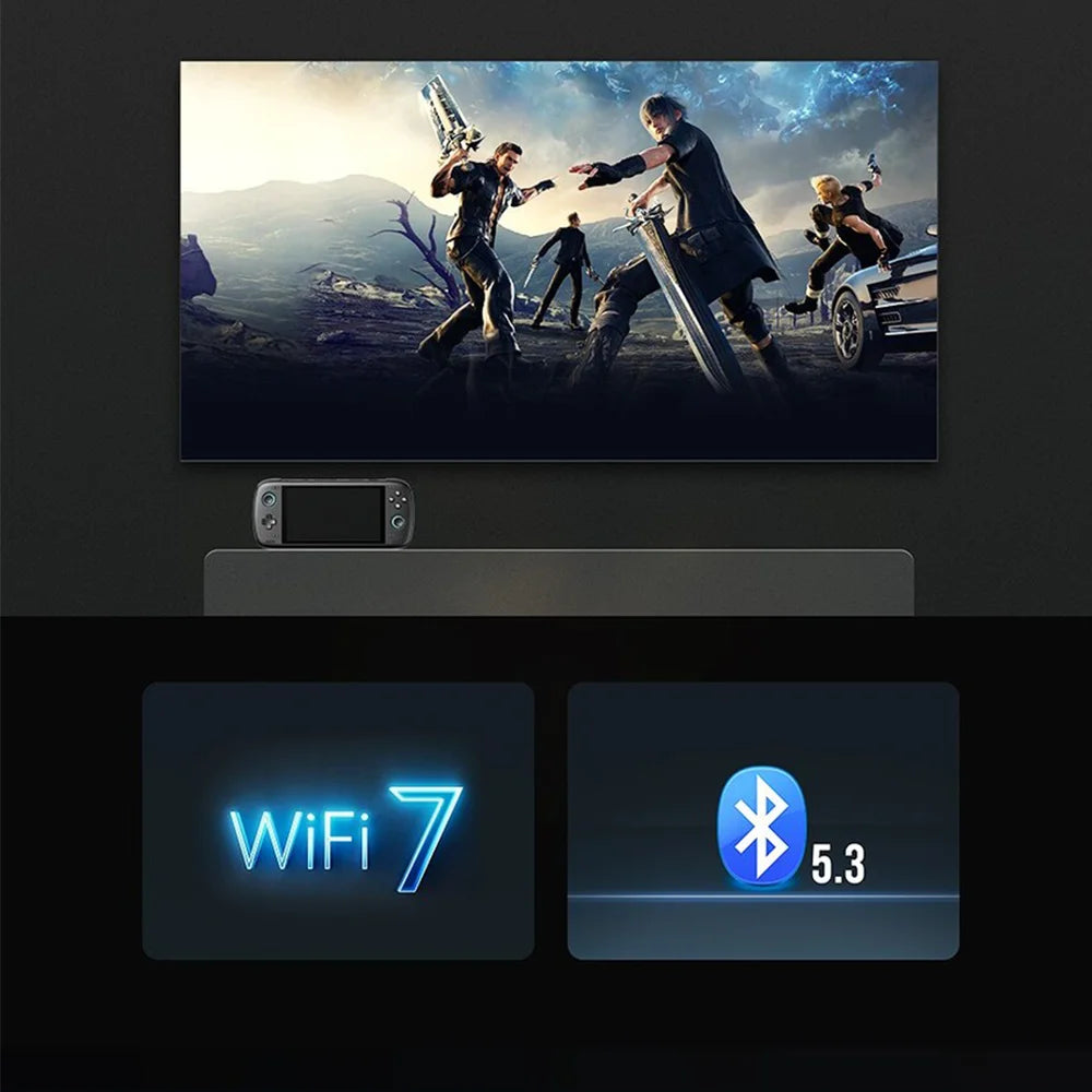 6,0 Zoll IPS AYN Odin 2 Pro 12 GB 256 G Android 13 Handheld-Spiel-Player Touchscreen 8GEN2 8000 mAh Akku Wifi 7 Bluetooth 5.3