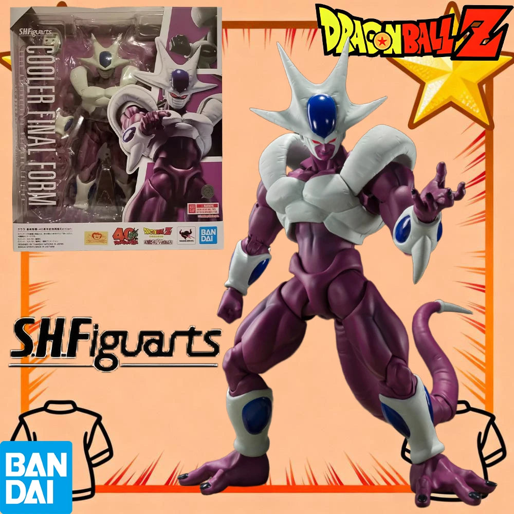 100% Authentic In Stock Bandai S.H.Figuarts Dragon Ball Cooler & Broly Anime Action Figure Collection Model Toy
