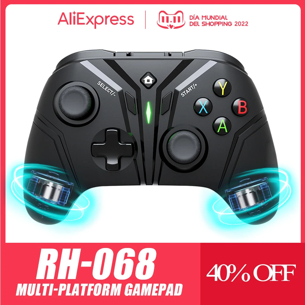 Wireless Controller for Nintendo Switch Lite OLED/PC/PS3 /Androids/IOS/Steam With 6 Axis Vibration Gamepads