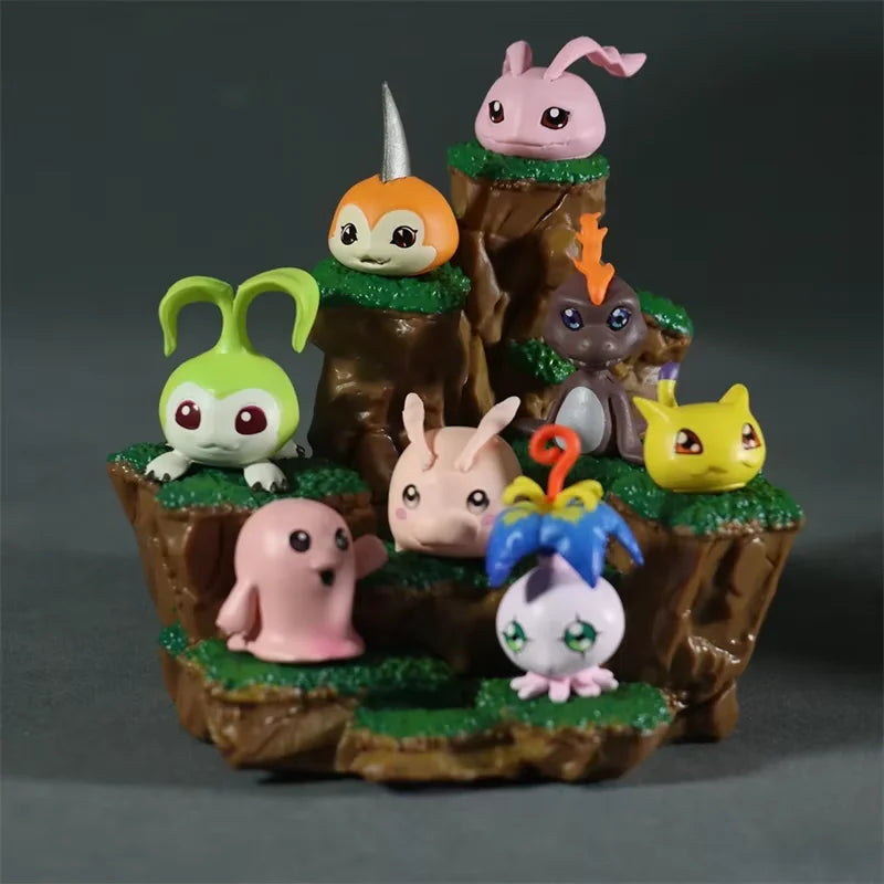 Digimon Adventure Taichi with Whistle & WarGreymon Anime Figure Set Collectible Statue Gift for Fans