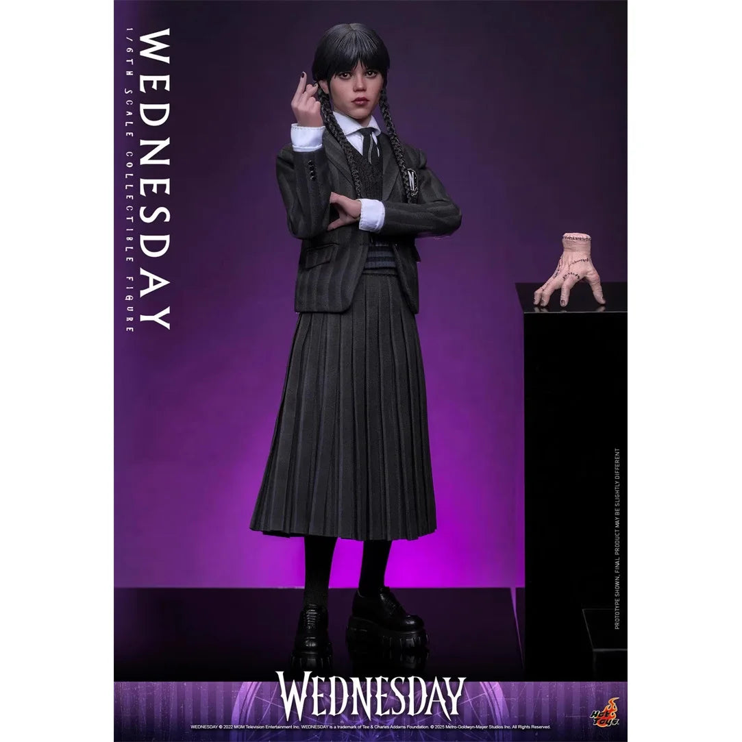 [In Stock] HOTTOYS HT 1/6 Wednesday TMS135 Naraku Gakuin Style Action Figure Soldier Set Figure Collectible Toy