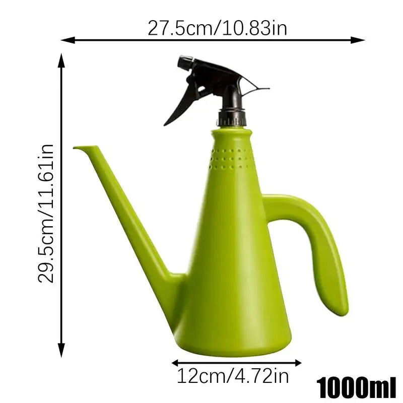 Flower Watering Can Watering Can For Indoor Plants Modern Small Mister Handheld Spray Bottle Double-Purpose Sprinkler Portable