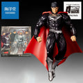 KAIYODO Genuine Amazing Yamaguchi Anime Figure Black&Superman Action Figure Toys for Boys Kids Gift Collectible Model Ornaments