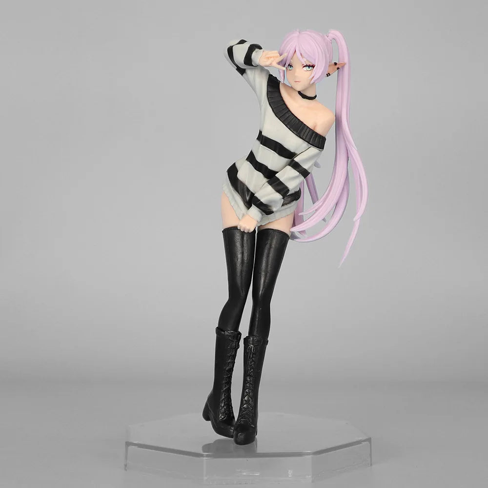 Frieren Beyond Journey's End Frieren Anime Girl Figure Sousou no Frieren Fern Action Figure Stark/Himmel Figurine Model Doll Toy