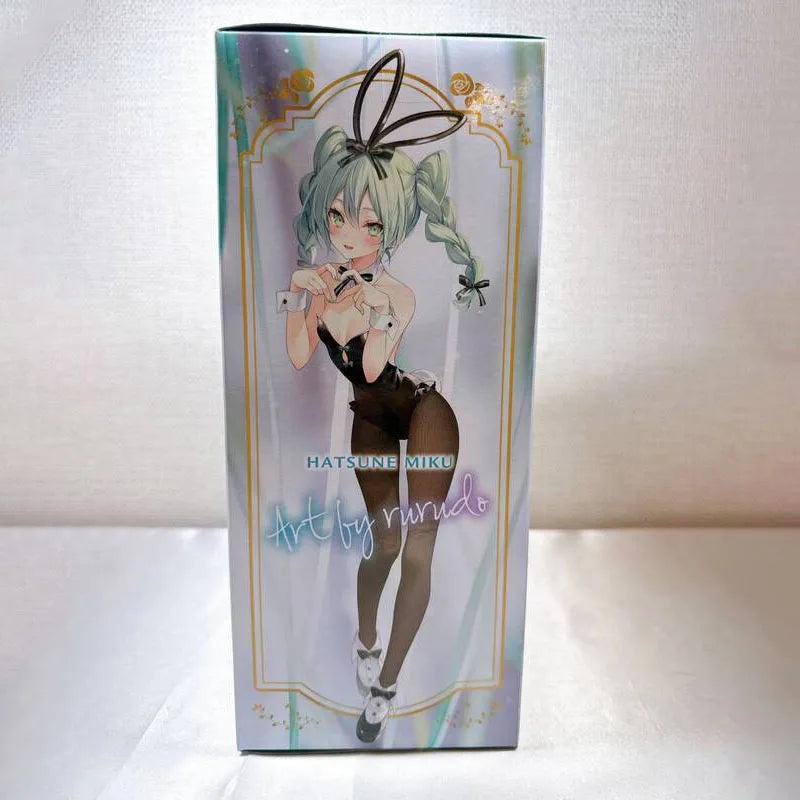 FuRyu Hatsune Miku BiCute Bunnies Hatsune Miku Bunny Girl Ver. 27CM PVC Anime Figurin Collection Model Toy