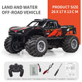 JJRC Q156 Ferngesteuertes Spielzeug Offroad Amphibien Kletterfahrzeug Wasserdichtes 4WD Stunt Ferngesteuertes Auto Kinder Spielzeug Geschenk