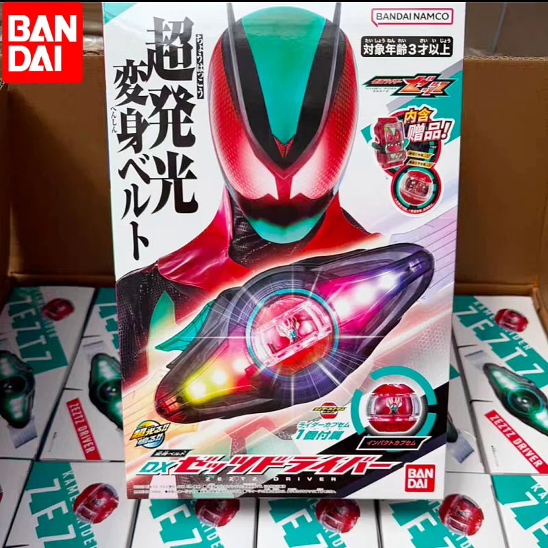 New Original Bandai Dx Shin Kamen Rider Zect Zeztz Transformation Driver Belt Deluxe Edition With Zzz Premium Role Play Gift