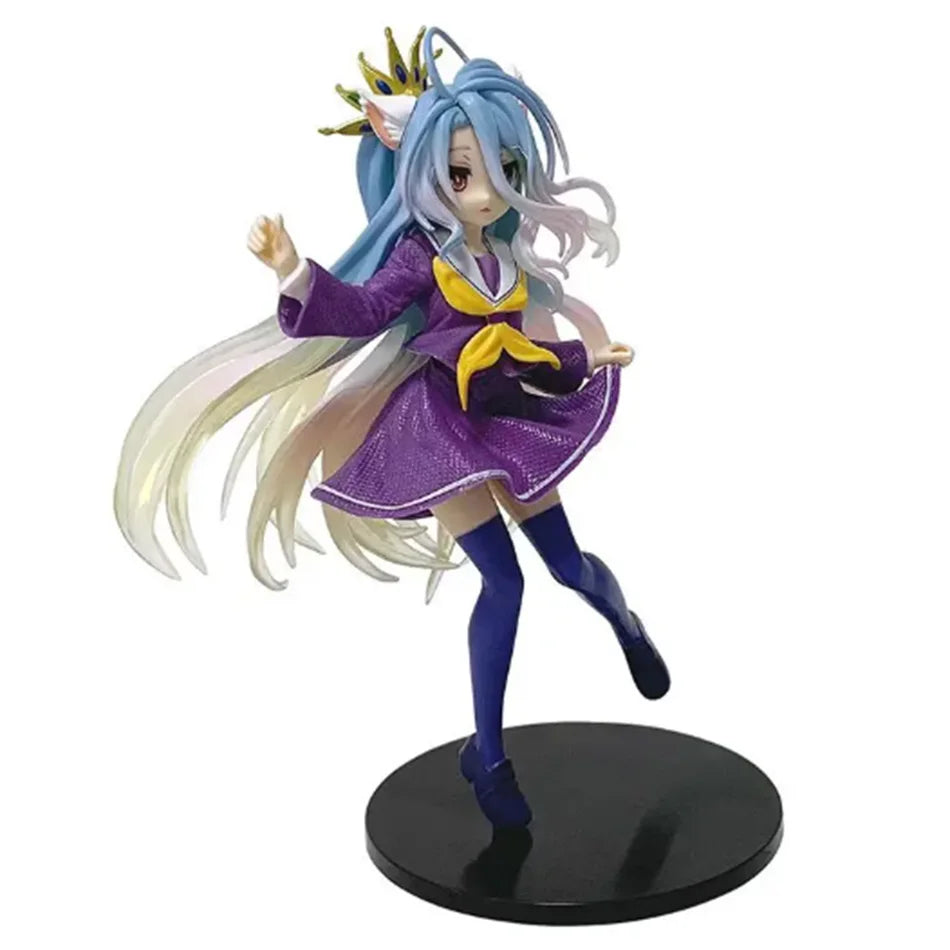 White 18CM Anime Figure PVC Action Model Ornament Collectible Toy Gift