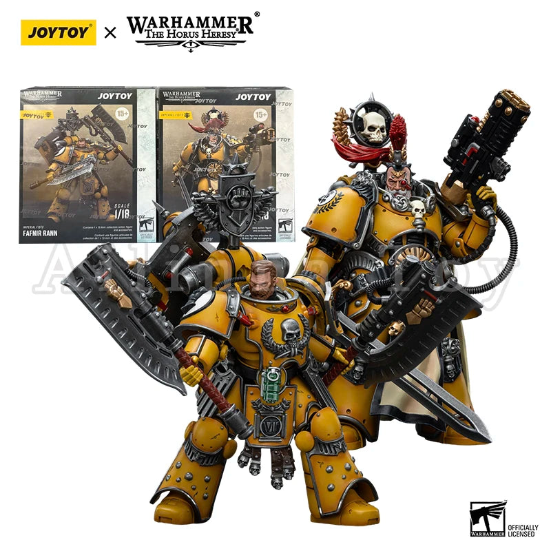 JOYTOY 1/18 Action Figure The Horus Heresy Fists Legion Praetor And Fafnir Rann Re-issue Version Anime Model Collection Toy