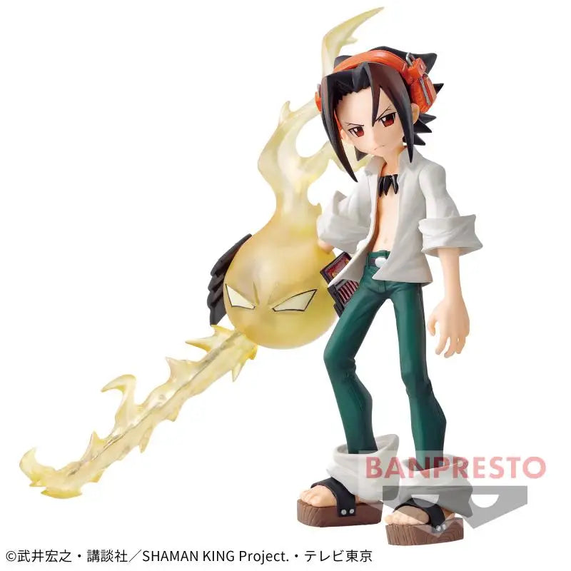Original Banpresto In Stock Shaman King You Asakura Kyoyama Anna Tao Ren Horohoro Matamune Action Figure Model Collectibles Gift