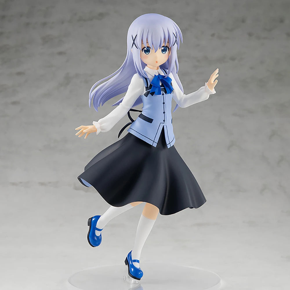 100% Original in Stock Good Smile Company Pop Up Parade Gochuumon Wa Usagi Desu Ka? Bloom Kafuu Chino Garage Kit Birthday Gift