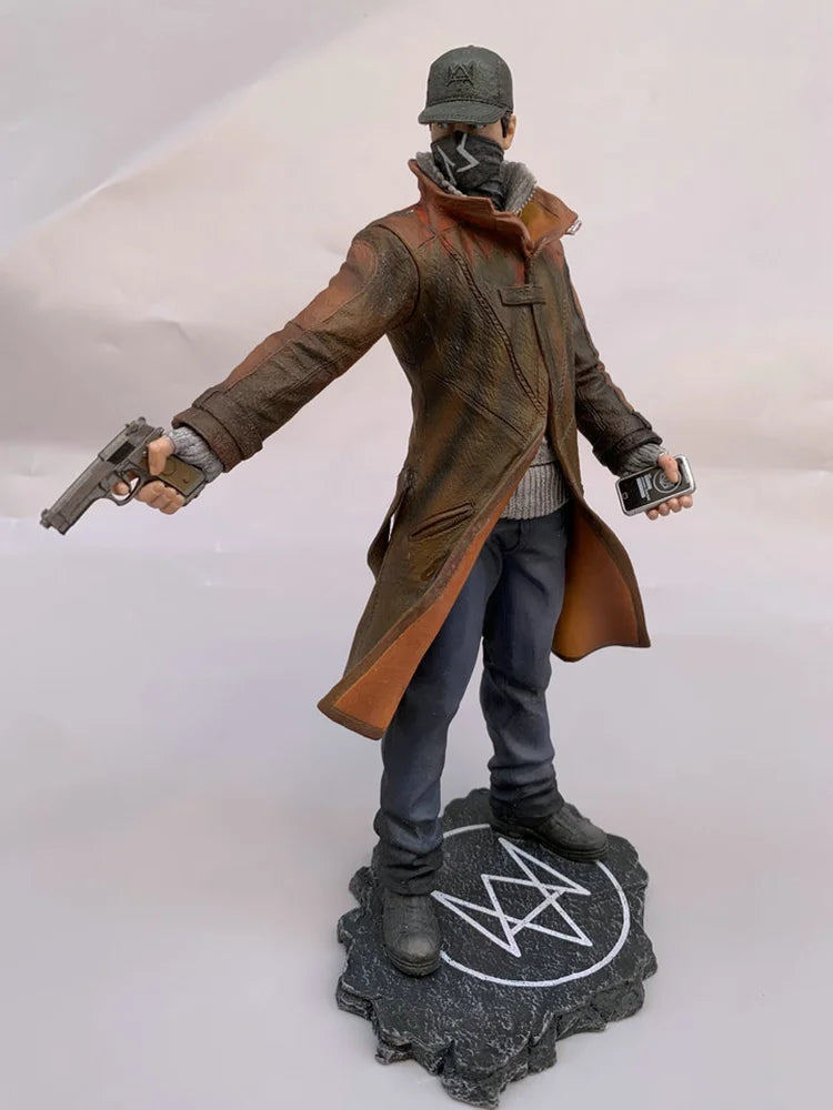 Watch Dogs 24 cm Aiden Pearce Actionfigurensammlung Anime Figur Sammlermodell Spielzeug Geschenke