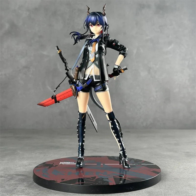 Animation Toys Arknights Ch'en Figure High Quality 25cm Figurines
