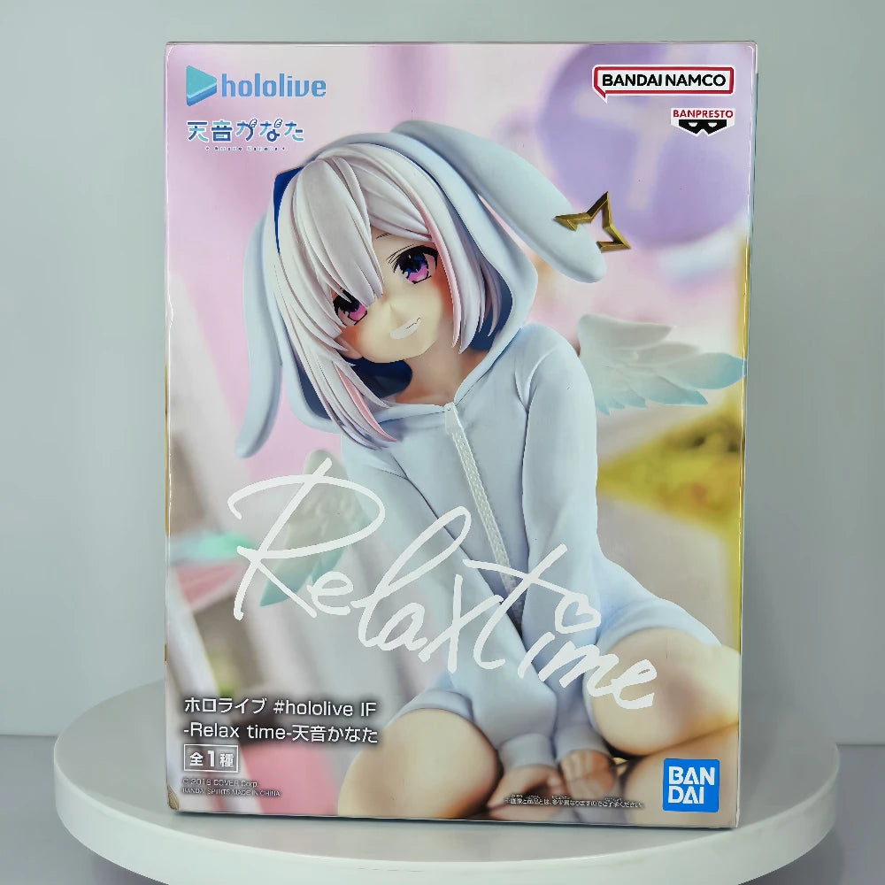 In Stock BANPRESTO Original Relax time hololive IF Sakamata Chloe Figure Anime Model Genuine Box Toy Figurine Gift WY