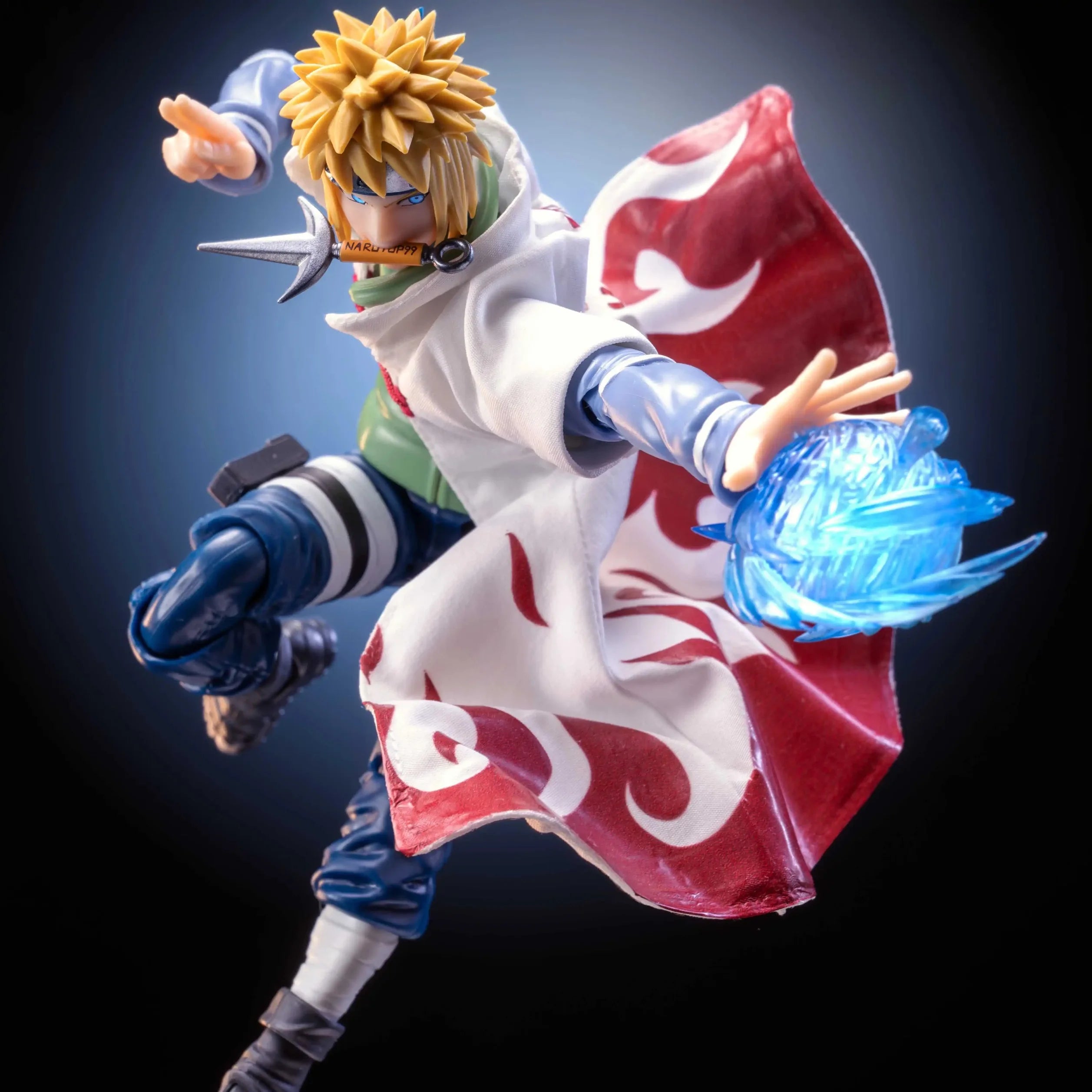 Anime Naruto SHF 1/12 Namikaze Minato Fourth Hokage Cloak Action Figure Clothing Toys Model Accessories Cloth Clothes
