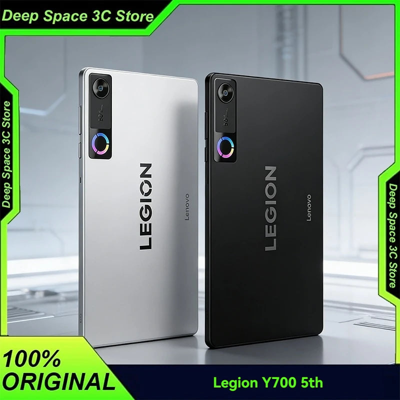 Legion Y700 5th Gen AI Gaming Tablet 8.8 Inch Screen Snapdragon 8 Premium LPDDR5T Dual USB-C Ports 9000mAh Battery Esports Pad