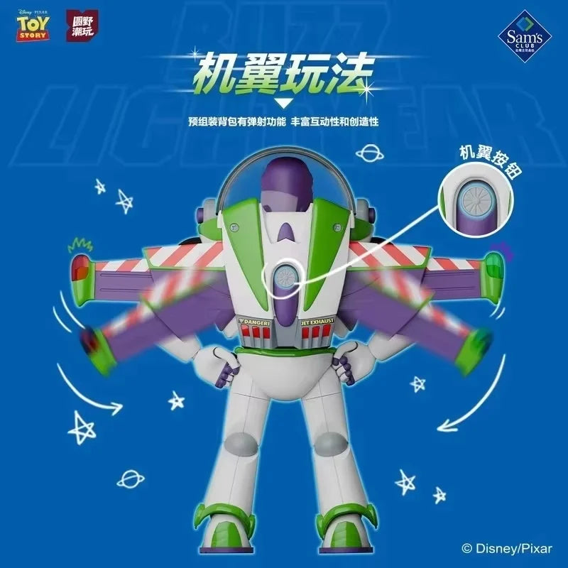 Toy Story Buzz Lightyear Action Figure 17 Joints Movable Collectible Assembled Model Desk Decor For Movie Fans