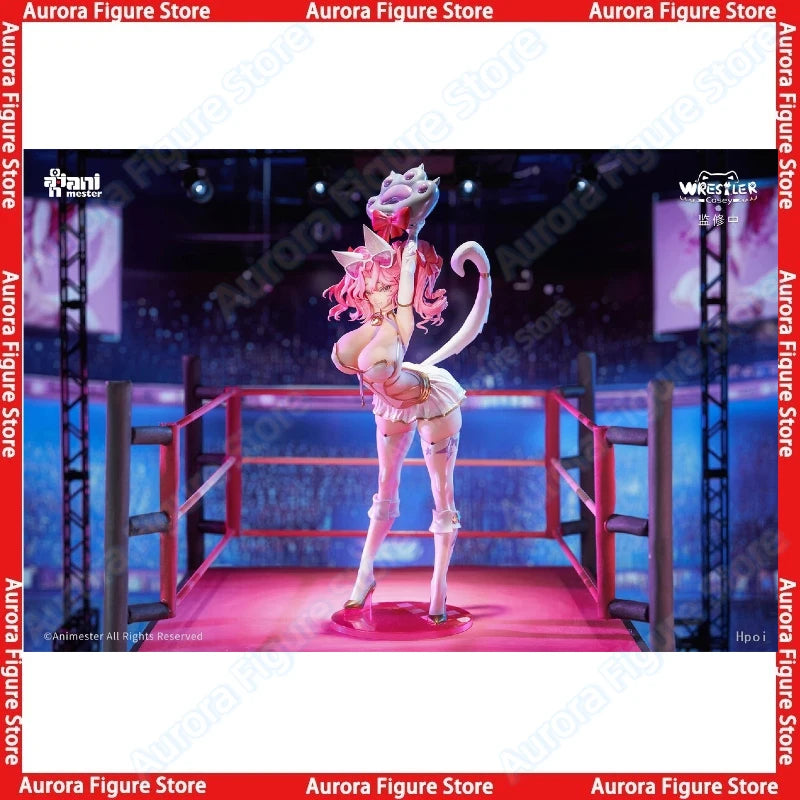 In Stock 100% Original AniMester 1/6 Mianmian Meow Wrestler Casey Sexy Girl Doll Figure Anime Figures Toys Models PVC Gifts