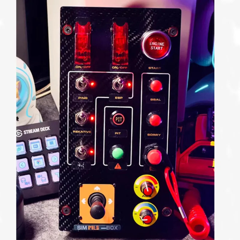 Simplayer Multi-Function Sim Racing Control Box Euro Truck Simulator Games For Logitech G29/G27/G25 Thrustmaster FANATEC MOZA