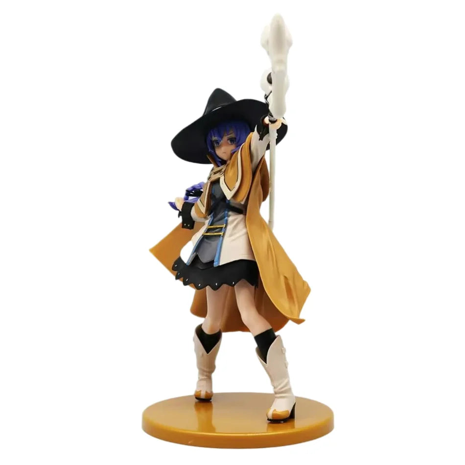 25 cm Magier Roxy Migurdia Actionfigur Mushoku Tensei: Arbeitslose Reinkarnation Anime Figur PVC Erwachsenensammlung Modell Puppenspielzeug