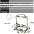 DIY Gamer Cabinet ITX MATX ATX Chassis,Computer Case Open Case Study,MOD Water Cooling Desktop Gaming PC Cabinet