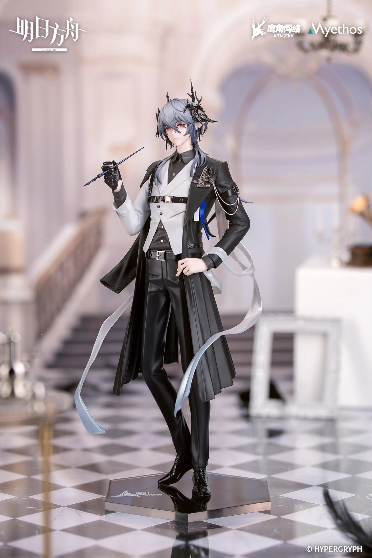 In Stock Original Genuine Myethos Gift+ Arknights Theresa Logos Journey of Music Ver. Action Anime Figure 1/8 Model Decoration
