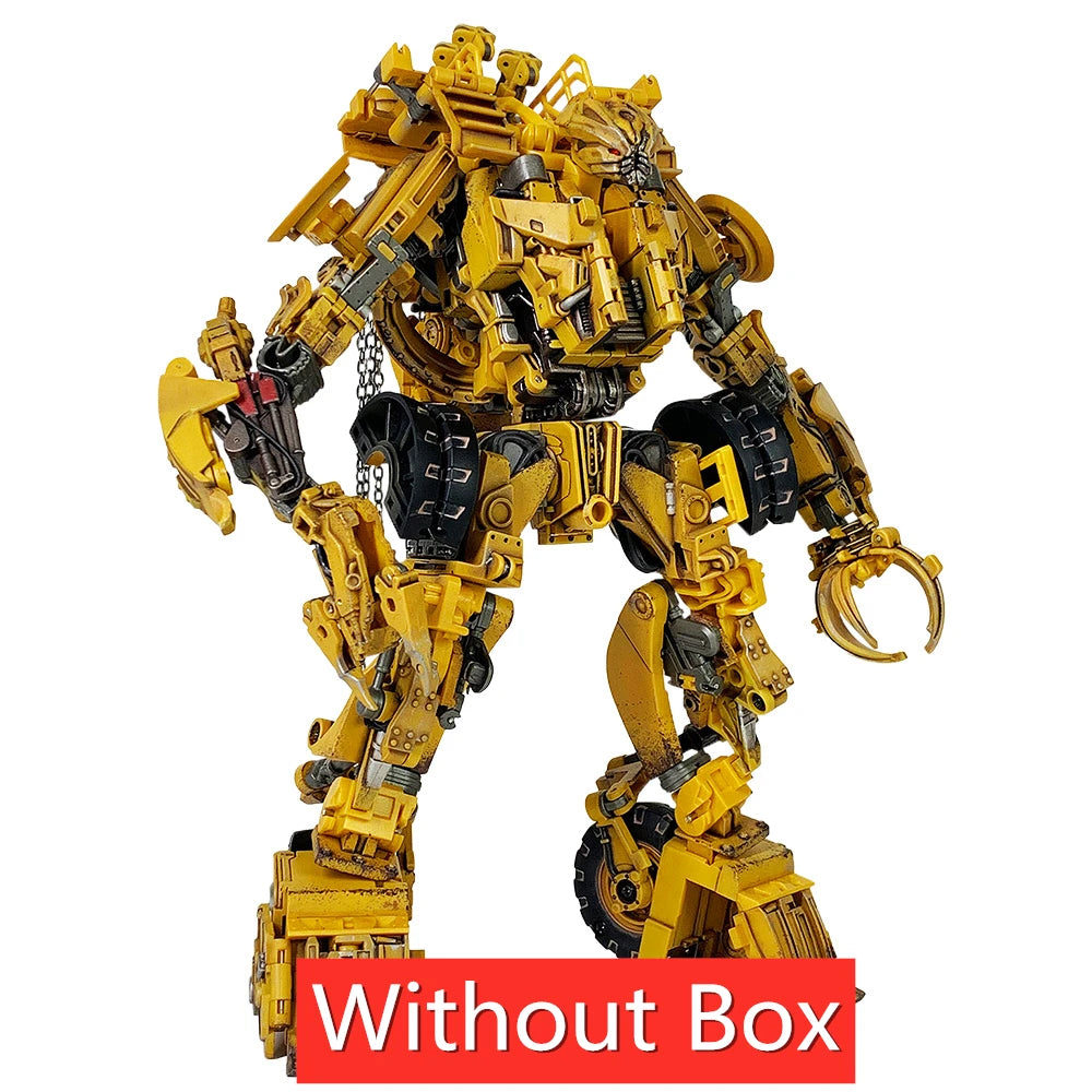 Devil Saviour Devastator DS01-08 The Ultimate Deformation Robot Toy with Mixer Car and Grab Bucket Action Figure Troublemaker