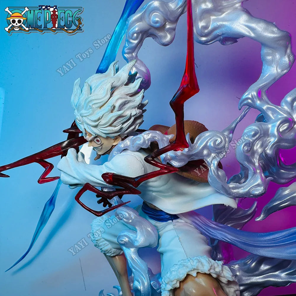 One piece Anime Figures Gk Monkey D. Luffy Gear 5 Action Figures pvc Statue Model Doll Collection Ornaments Gift For Kids toy