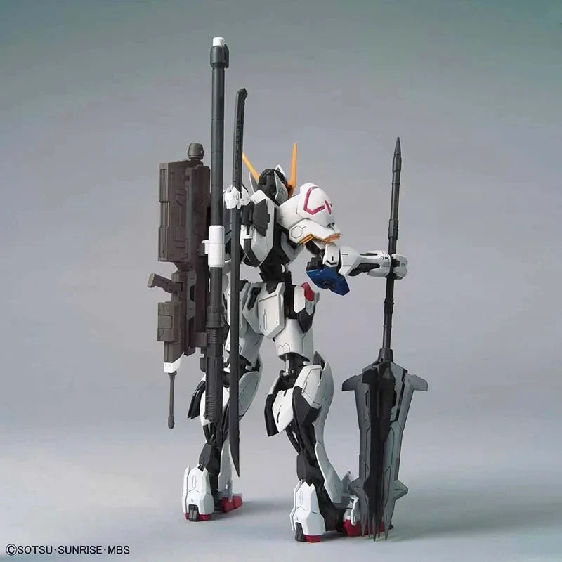 Bandai 1/100 Mg Barbatos Fourth Form Iron-Blooded Orphans Gundam Model Kit Gundam Mecha Warrior Figure Garage Educational Toy