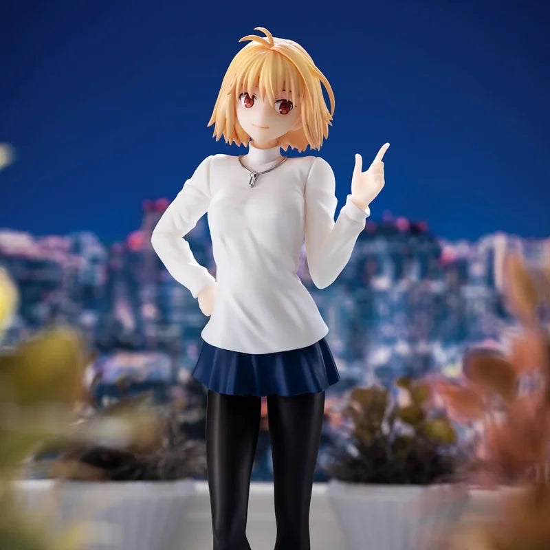 Auf Lager Original SEGA Tsukihime A Piccc of Blue Glass Moon Luminasta Arcueid Brunestud Anime Figur Modell Sammlerstück Geschenk