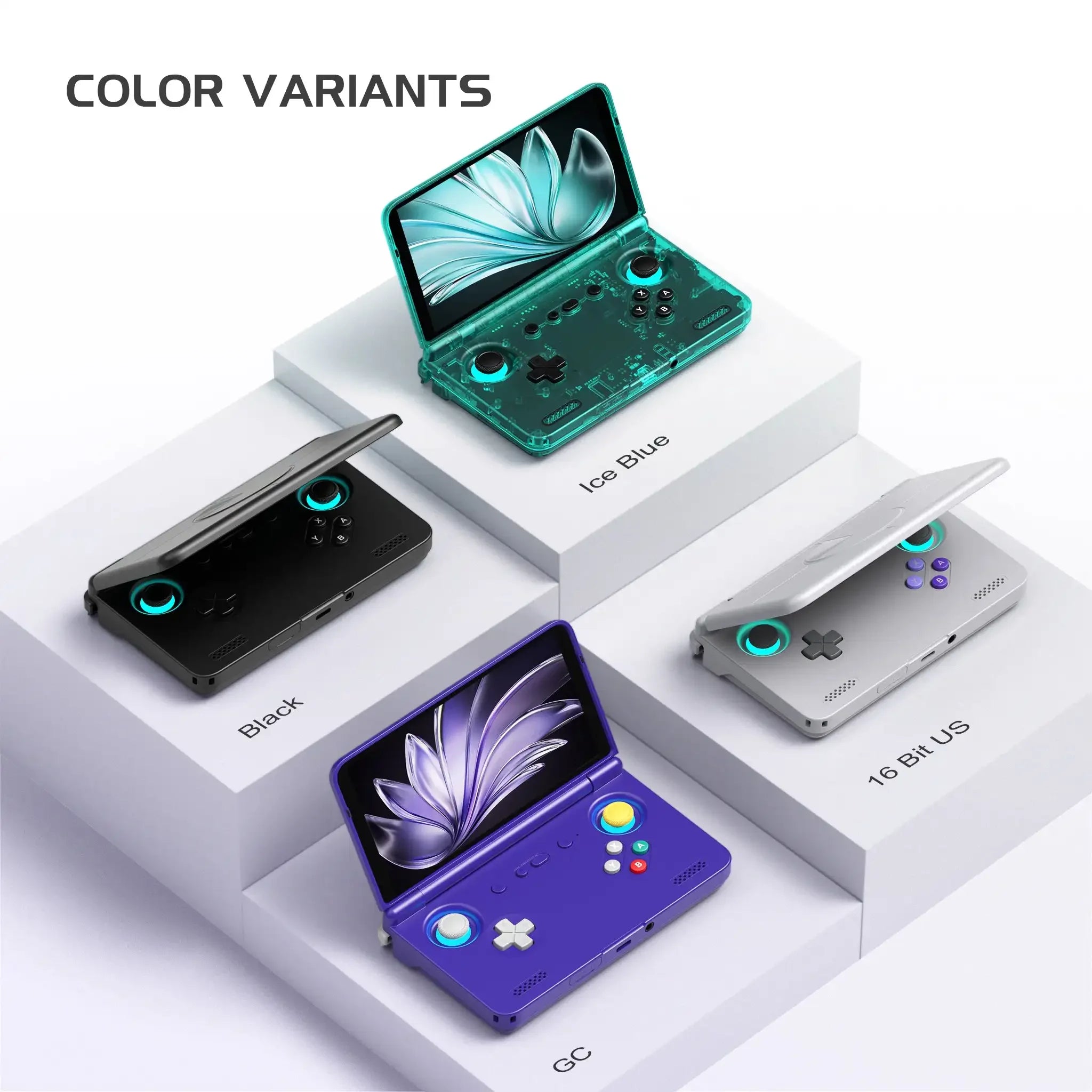 Retroid Pocket Flip 2 SD865 / D1100 Retro Handheld game Console 1080p 500Nits Foldable Gaming Console with 5.5" Screen 5000mAh