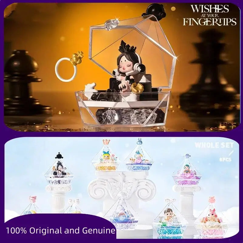 POP MART Wishes At Your Fingertips Series Blind Box Surprise Box Original Action Figure Cartoon Model Mystery Box Collection