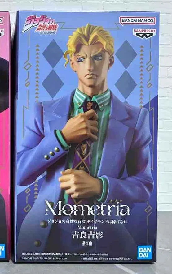 Genuine BANPRESTO JoJos Bizarre Adventure Diamonds Are Unbreakable Mometria Josuke Higashikata Yoshikage Kira Figure Anime Model