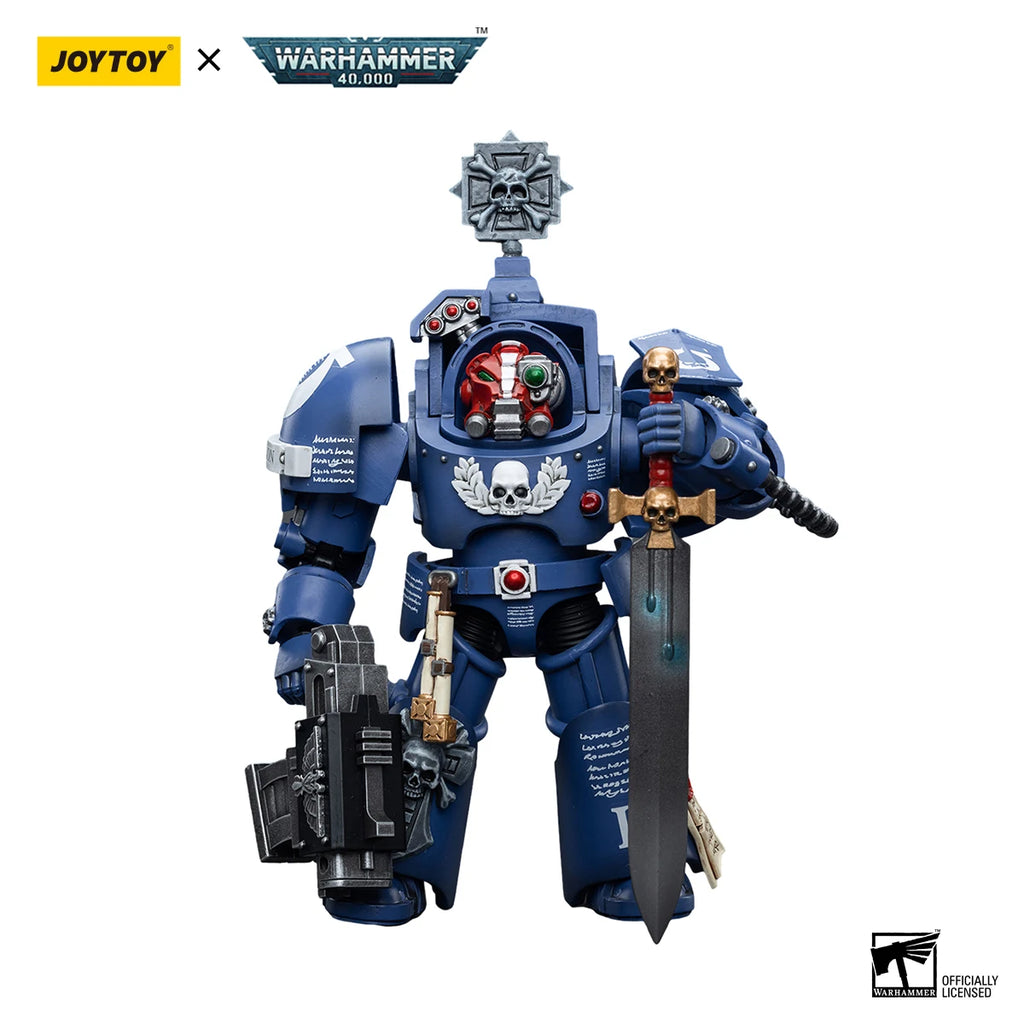 In Stock JOYTOY 1/18 Action Numbers [2pcs/set] Ultramarines Primarch Roboute Guilliman Model Gift Collection