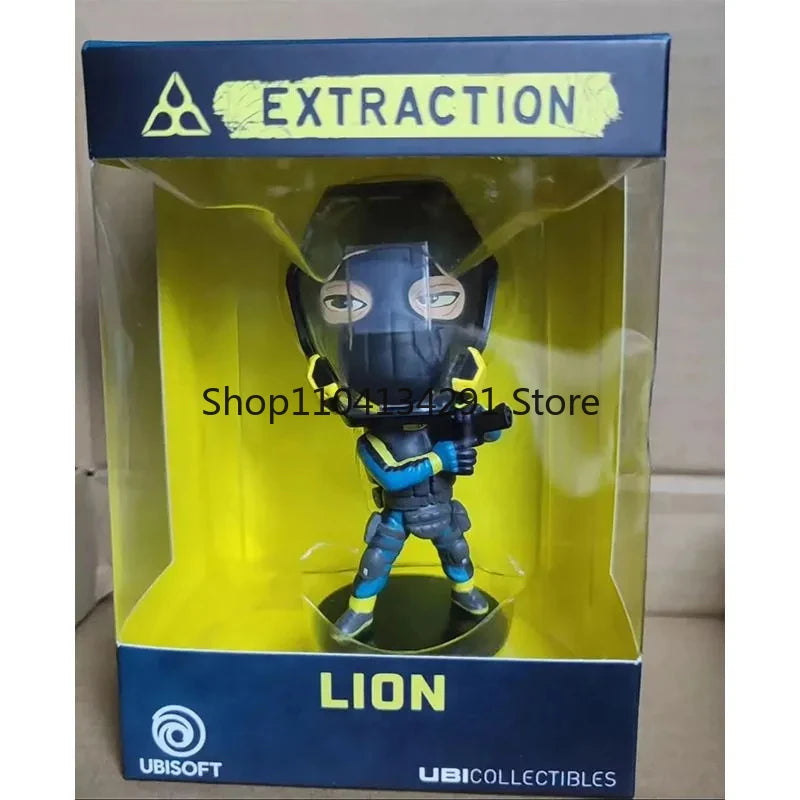 10cm R6 Rainbow Six Siege Figure Blitz Montagne Bandit Caveira Thermite Ash Action Figure Q Version Collection Decora Toys Gifts