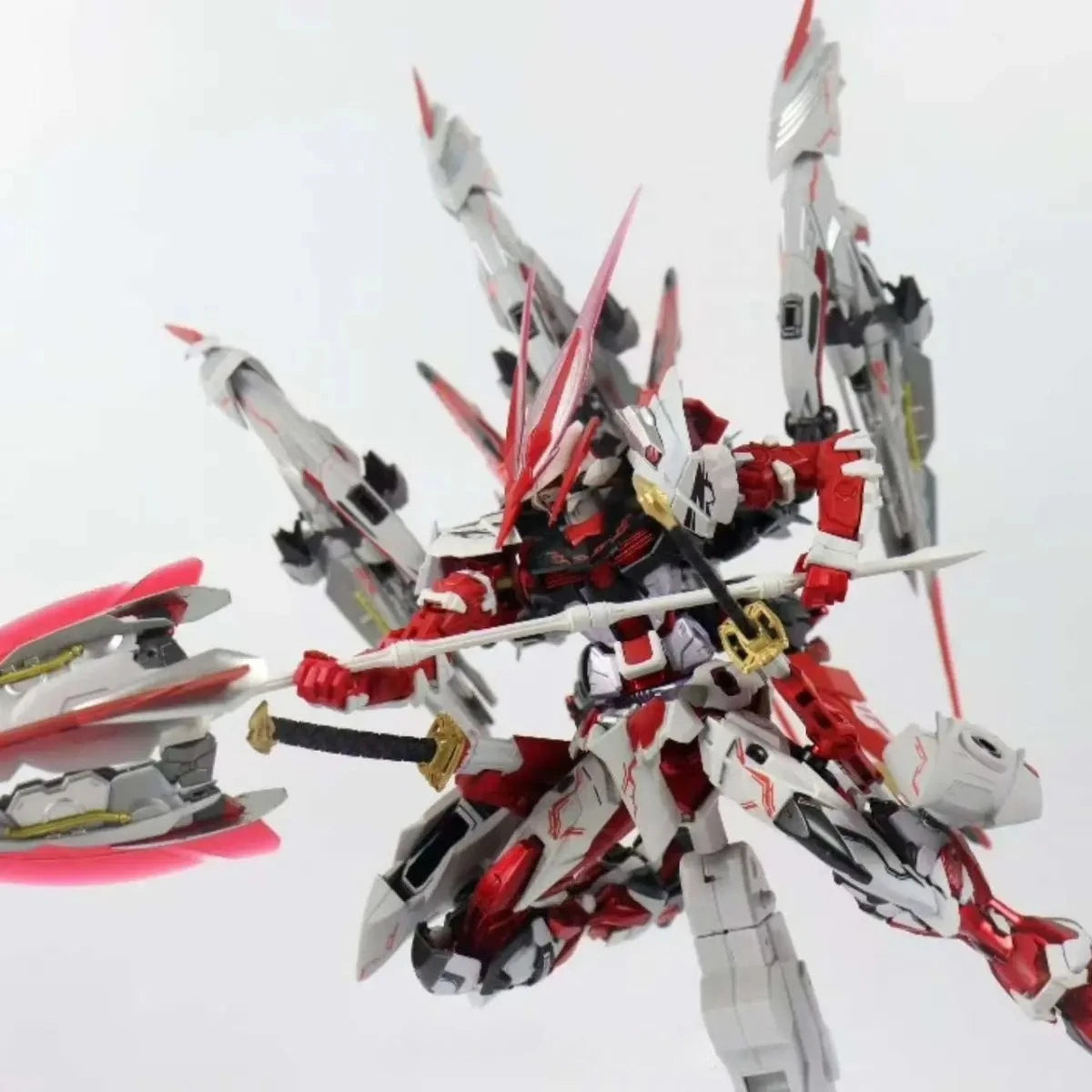In Stock DABAN 8836 MG 1/100 Red Dragon Astray MB Style Model Kit with Stand Water Slide Decals Collectible Model Toys Gift