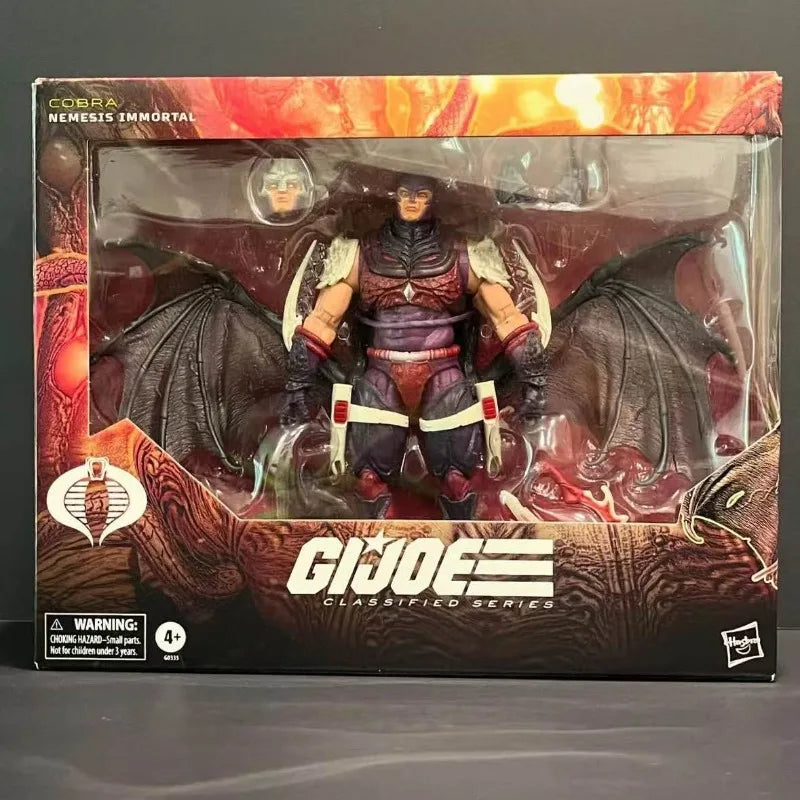 Genuine Hasbro G.I. Joe Classified Series Cobra Immortal Vindicator 1/12 Action Figure Toys for Boys Gift Collectible Model