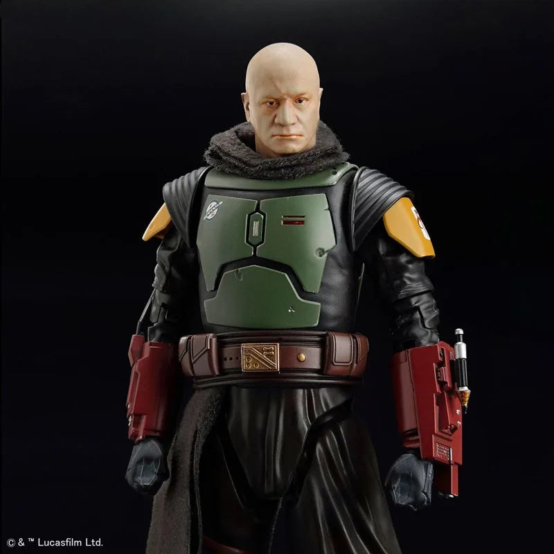 Bandai Original Genuine Figure Star Wars The Mandalorian Model Kit Anime Figures Boba Fett Collection Action Figure Model Toys