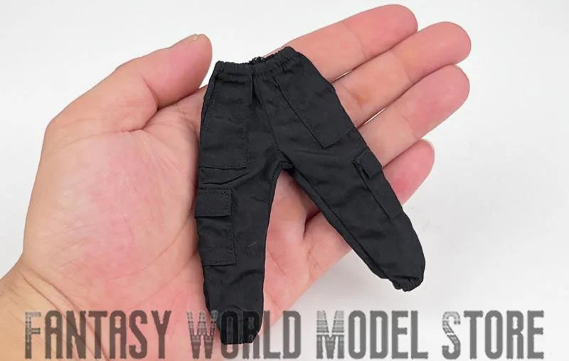 CCN1209 CCN1212 1/12 Male Soldier Clothing Set T-shirt Denim Shorts Fashion Casual Suit Hooded Coat Pants Fit 6" Action Figure