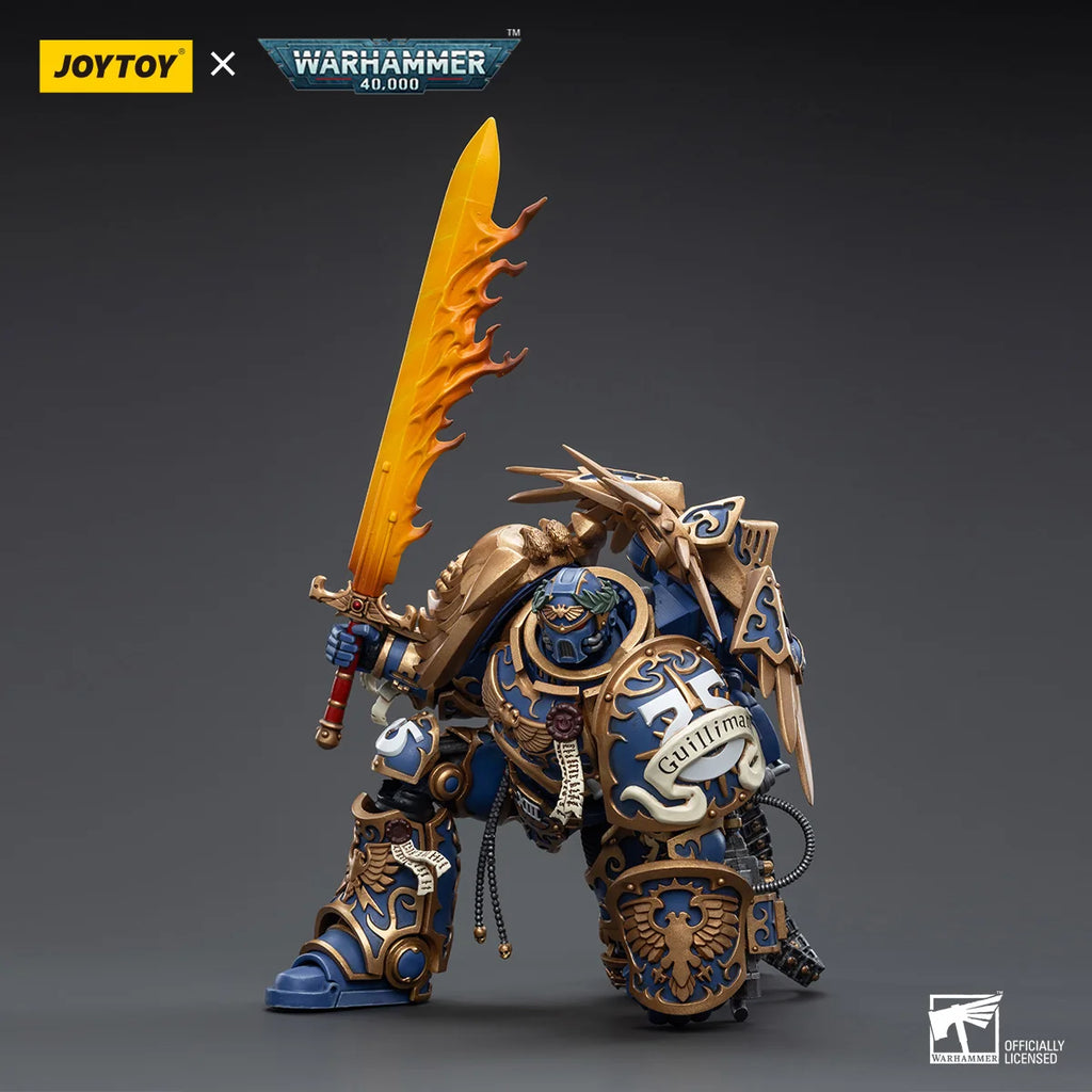 JOYTOY Warhammer 40K Ultramarines Primarch Roboute Guilliman Action Figures Collection Original Doll Decoration Gift Model