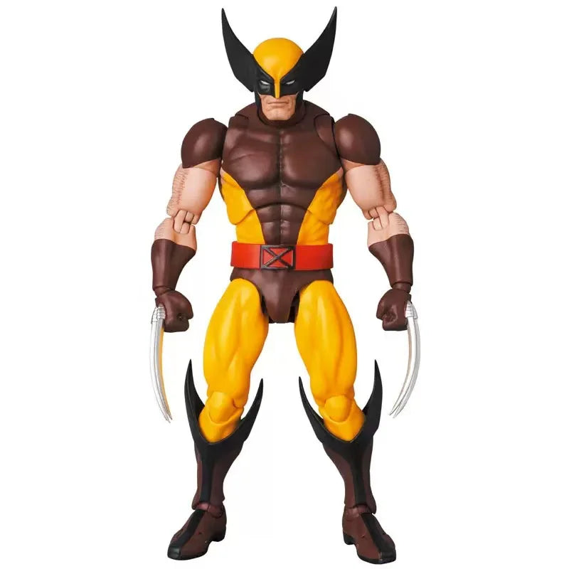 Original MAFEX 138 Mafex No.138 Wolverine Brown Comic Ver Xmen Reprint In Stock Anime Action Collection Figures Model Toys