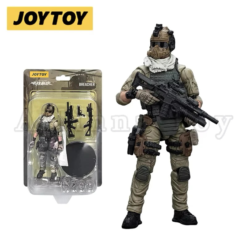 JOYTOY 1/18 3.75 Action Figures Military Armed Force Series Anime Model Gift