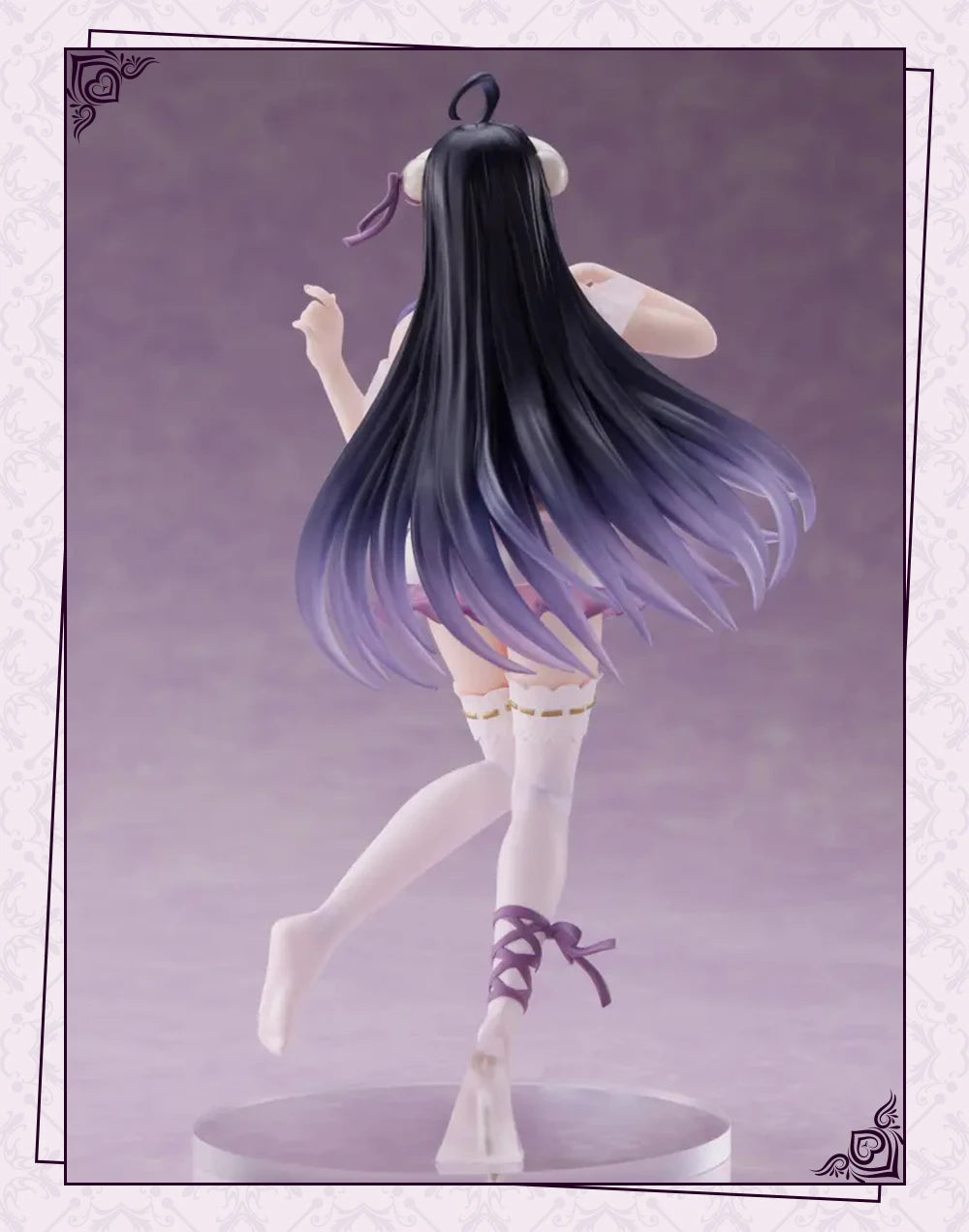 В наличност TAITO Coreful Overload Albedo Nightwear Ver Desktop Cute Doll Anime Figures Kawaii Models Toys PVC Collector