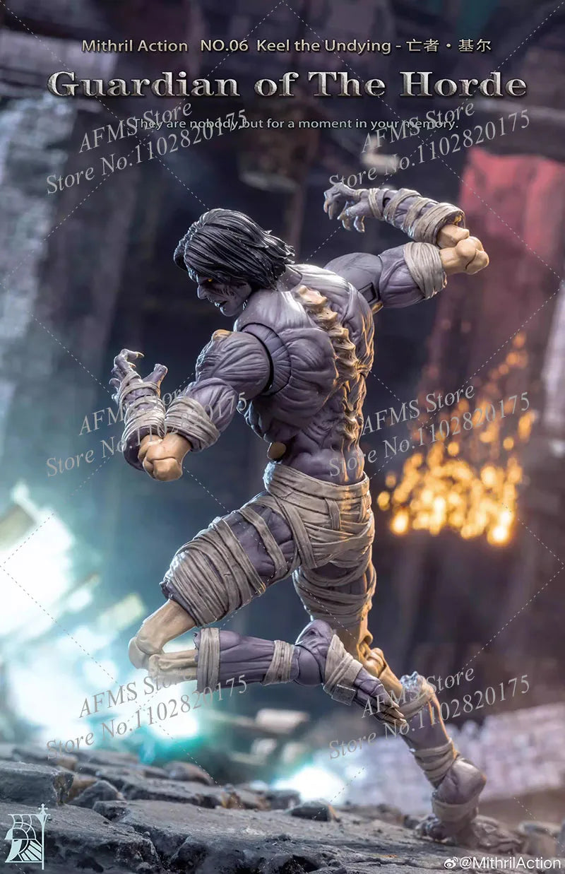 Grey knight WOW 1/10 Scale Collectible Figure Guardian Of The Horde No.06 Keel The Undying Full Set Action Figure Soldier Model